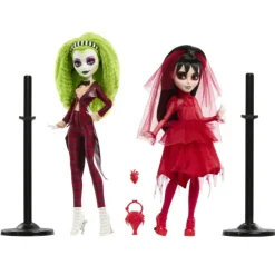 Beetlejuice Beetlejuice Pack de 2 Muñecas de Colección de Beetlejuice y Lydia><noscript><img width=