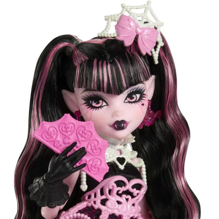 Muñeca Draculaura de la Colección Cumplespantos con Vestido de Fiesta>Monster high