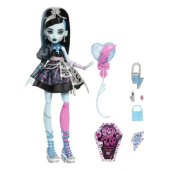 Muñeca Frankie Stein de la Colección Cumplespantos con Vestido de Fiesta Negro>Monster high Outlet
