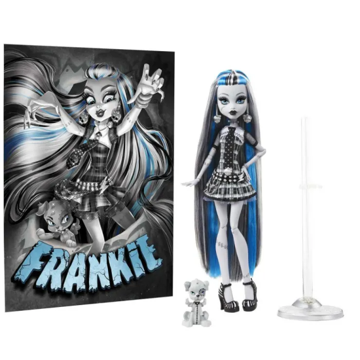 Muñeca Frankie Stein en Blanco y Negro con Pósteres>Monster high Best
