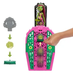 Skulltimate Secrets Jardín Misterioso Venus McFlytrap Conjunto de Muñeca y Accesorios><noscript><img width=