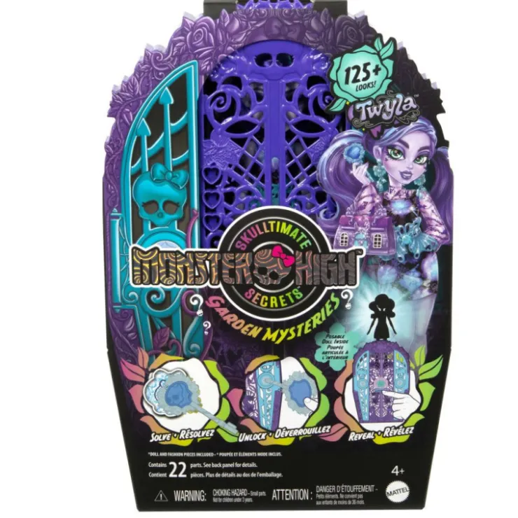 Skulltimate Secrets Jardín Misterioso Twyla Conjunto de Muñeca y Accesorios>Monster high Hot