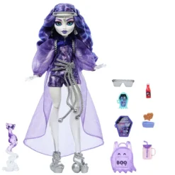 Spectra Vondergeist Muñeca con su Mascota Hurón Rhuen>Monster high Online