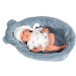 Muñeca Arias Andie Azul con Cuna 40 cm>Munecas arias Hot