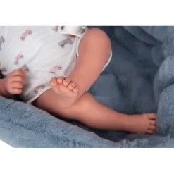 Muñeca Arias Andie Azul con Cuna 40 cm><noscript><img width=