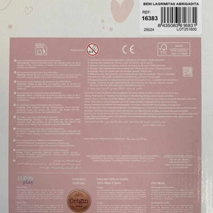 Muñecas Antonio Juan Beni Lloro Invierno>Munecas antonio juan Online