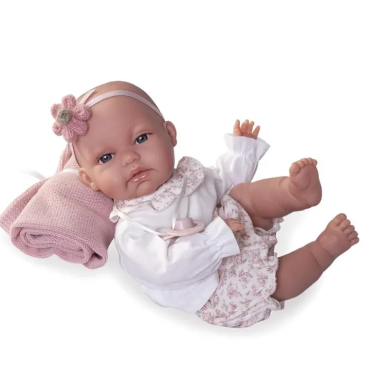 Muñecas Antonio Juan Recién Nacida Baby Toneta Posturitas con Mantita>Munecas antonio juan Clearance
