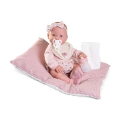Muñecas Antonio Juan Recién Nacida Mia Hace Pipí con Cojín><noscript><img width=
