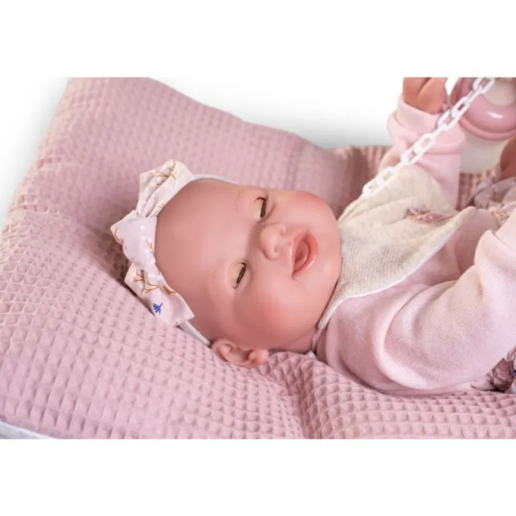 Muñecas Antonio Juan Recién Nacida Mia Hace Pipí con Cojín>Munecas antonio juan