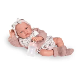 Muñecas Antonio Juan Recién Nacida Lúa Bolitas Babero Cuerpo con Relleno Especial>Munecas antonio juan Sale