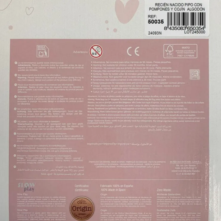 Muñecas Antonio Juan Recién Nacido Pipo 42 cm>Munecas antonio juan Discount