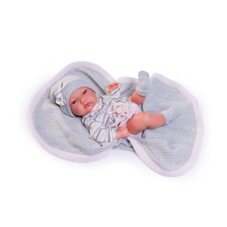 Muñecas Antonio Juan Recién Nacida Baby Toneta con Toquilla de Punto>Munecas antonio juan