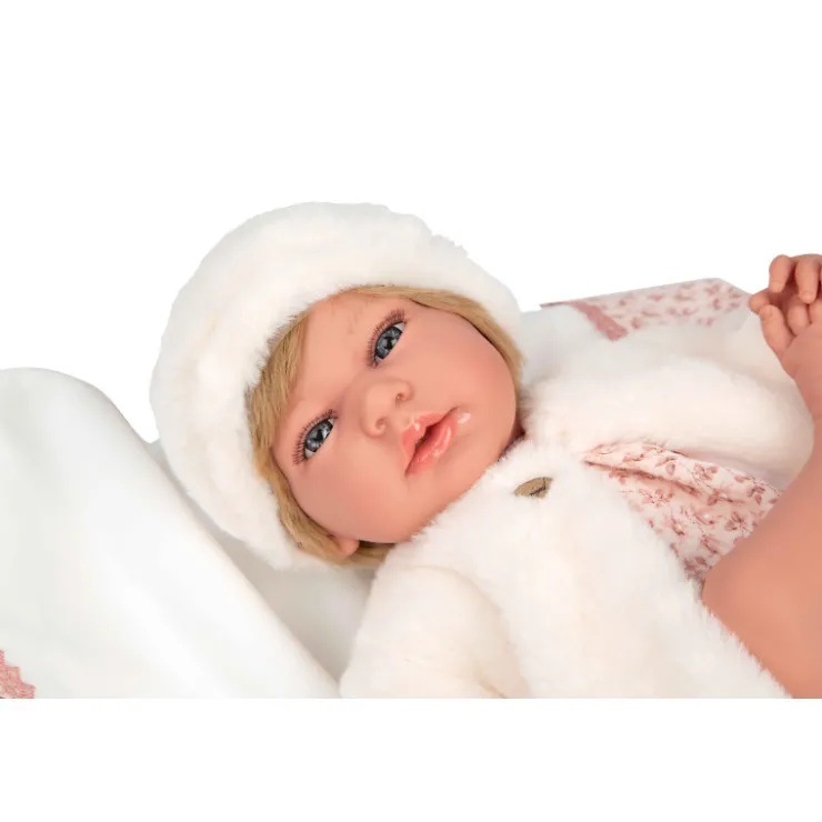 Muñecas Arias Andie Rosa con Manta 40 cm>Munecas arias Clearance