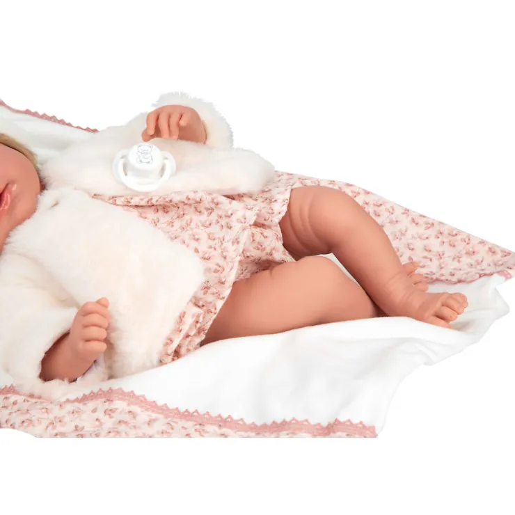 Muñecas Arias Andie Rosa con Manta 40 cm>Munecas arias Clearance
