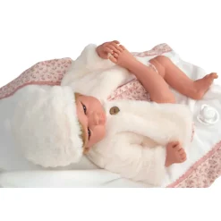 Muñecas Arias Andie Rosa con Manta 40 cm><noscript><img width=