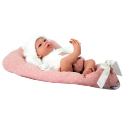 Muñecas Arias Elegance Andie Rosa con Cojín 40 cm><noscript><img width=