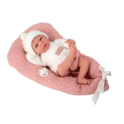 Muñecas Arias Elegance Andie Rosa con Cojín 40 cm><noscript><img width=