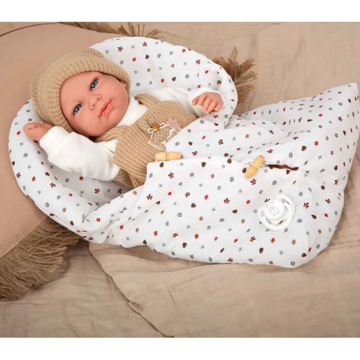 Muñecas Arias Elegance Cris Beige con Saco de Dormir>Munecas arias Best