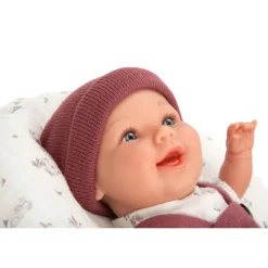 Muñecas Arias Elegance Gadi Granate con Cojín 35 cm><noscript><img width=