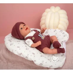 Muñecas Arias Elegance Gadi Granate con Cojín 35 cm><noscript><img width=