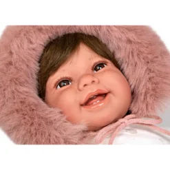 Muñecas Arias Muñeca con Peso Elegance Zoe Rosa con Manoplas><noscript><img width=