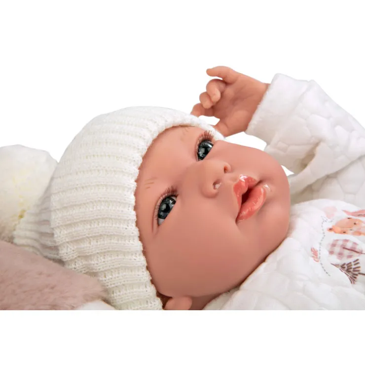 Muñecas Arias Muñeca con Peso Elegance Andie Rosa con Saquito de Dormir 40 cm>Munecas arias Sale