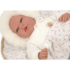 Muñecas Arias Reborn Alejandra Beige con Saco de Dormir><noscript><img width=