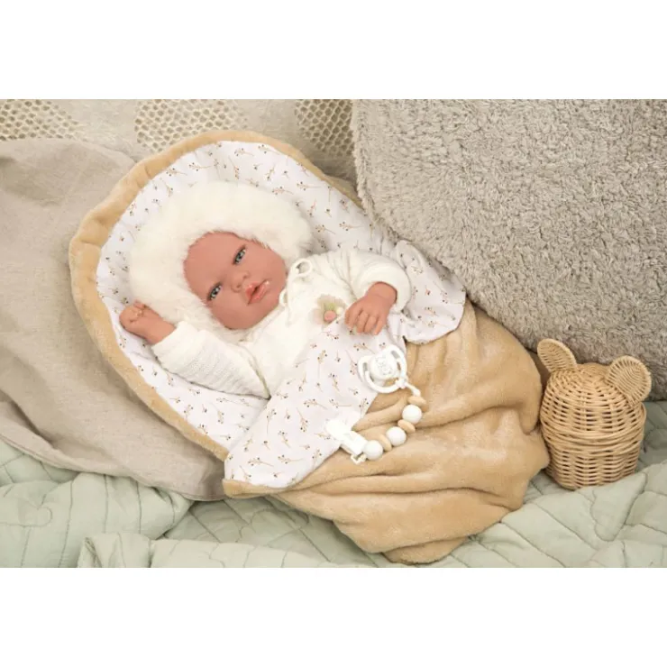 Muñecas Arias Reborn Alejandra Beige con Saco de Dormir>Munecas arias New