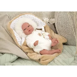 Muñecas Arias Reborn Alejandra Beige con Saco de Dormir><noscript><img width=
