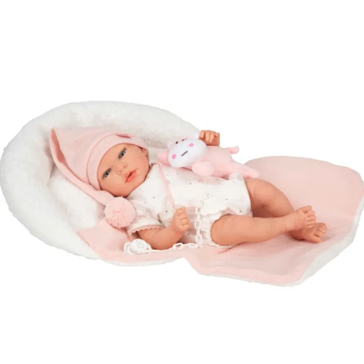 Muñecas Arias Reborn Ariel Rosa con Cojín 40 cm>Munecas arias Best