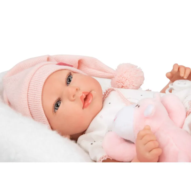Muñecas Arias Reborn Ariel Rosa con Cojín 40 cm>Munecas arias Best