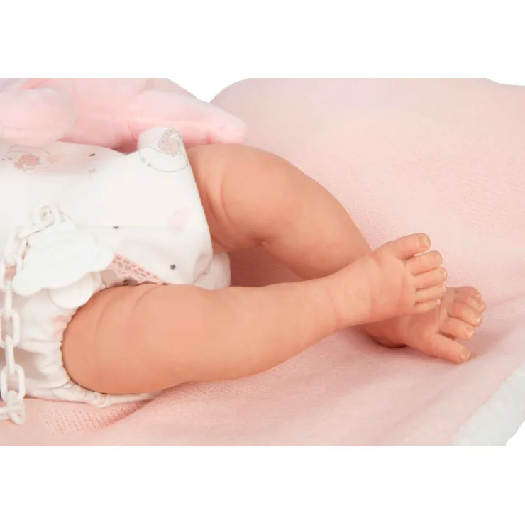 Muñecas Arias Reborn Ariel Rosa con Cojín 40 cm>Munecas arias Best