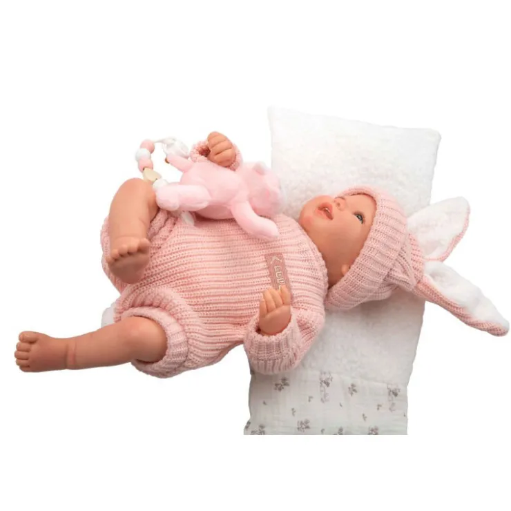 Mueñcas Arias Reborn Lucía con Cojín y Peluche 45 cm>Munecas arias Clearance