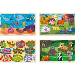 4 Puzzles de Madera><noscript><img width=