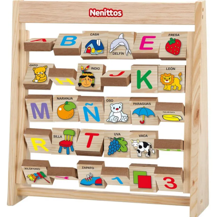 Alfabeto Giratorio de Madera>Nenittos Discount