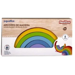 Arcoíris de Madera 8 Piezas>Nenittos Discount