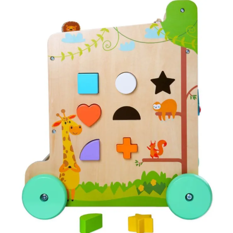 Carrito de Madera con Actividades>Nenittos Discount