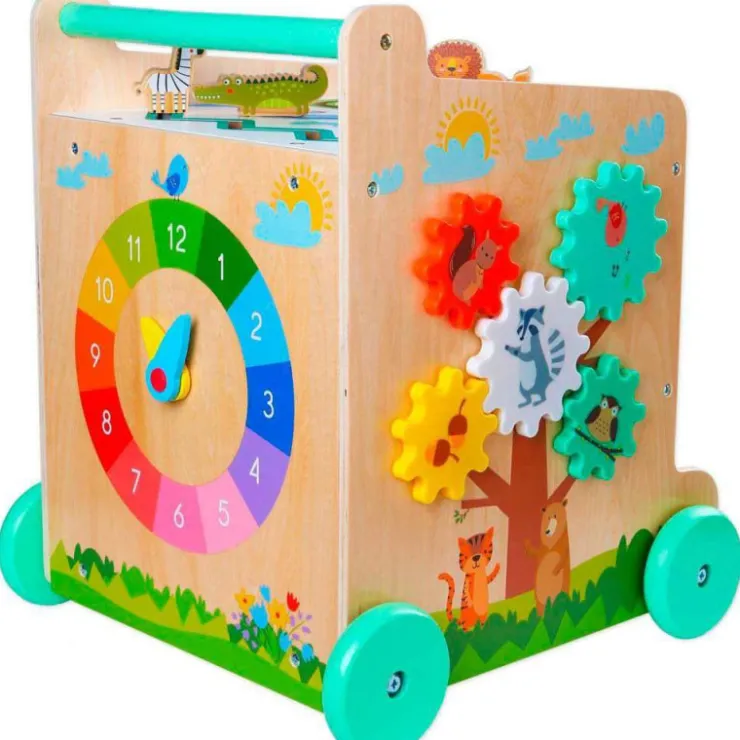 Carrito de Madera con Actividades>Nenittos Discount