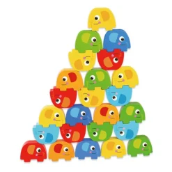 Elefantes Apilables de Madera><noscript><img width=