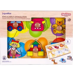 Encajable Animalitos 6 Piezas Varios Modelos><noscript><img width=