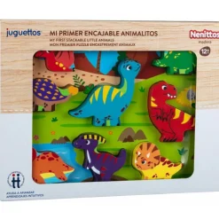 Encajable Dinosaurios 8 Piezas><noscript><img width=