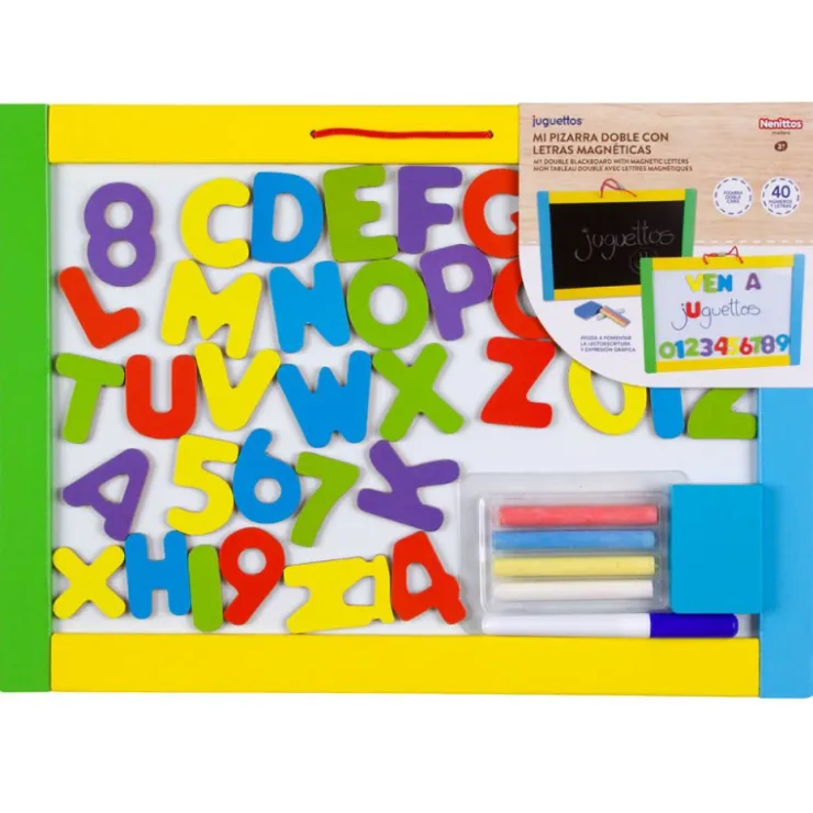 Mi Pizarra Doble con Letras Magnéticas>Nenittos