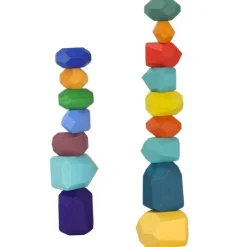 Piedras de Madera Apilables 16 Piezas><noscript><img width=
