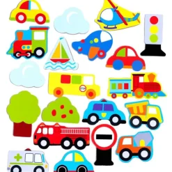 Piezas Magnéticas de Madera 4 Varios Modelos><noscript><img width=