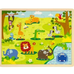 Puzzle Animales Selva 35 Piezas><noscript><img width=