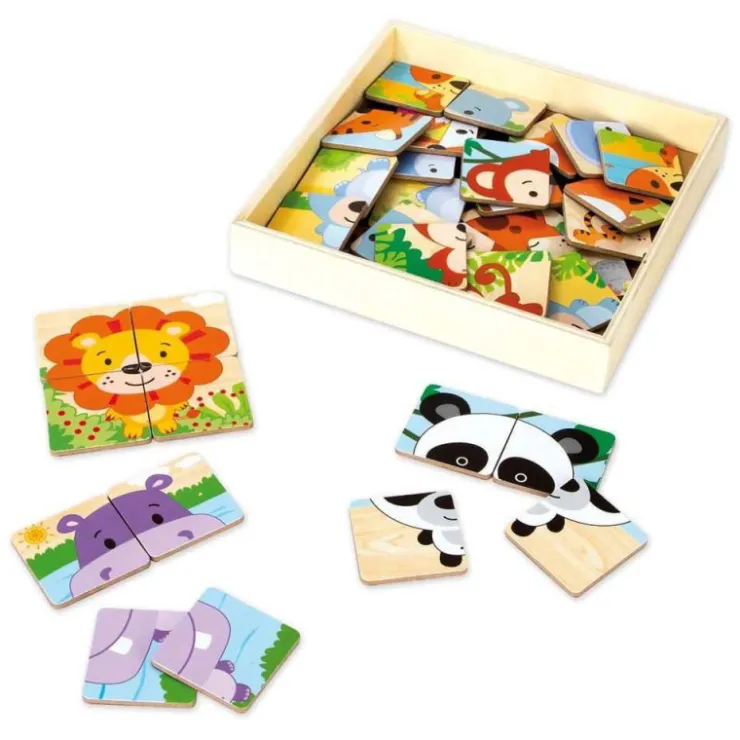 Puzzles Magnéticos Selva 36 Piezas>Nenittos