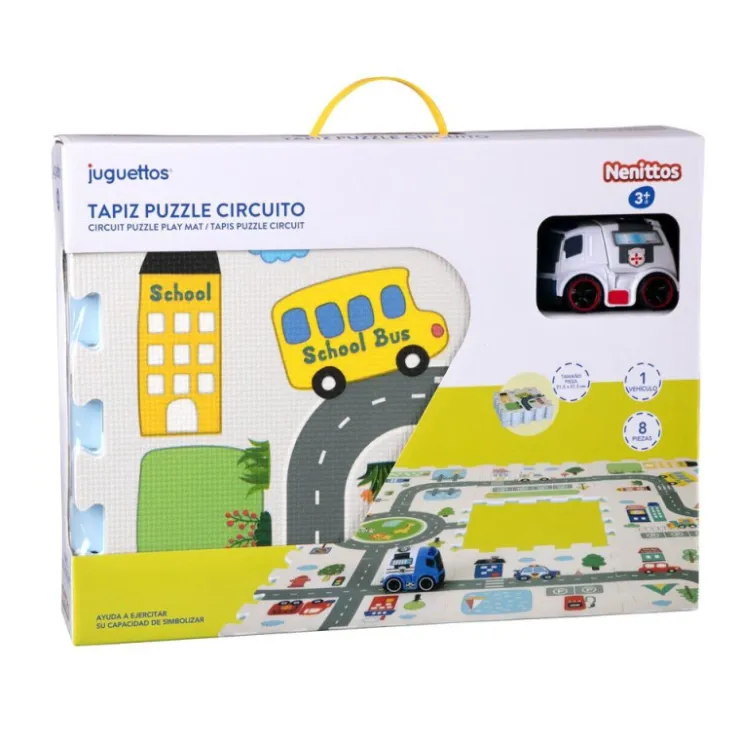 Tapiz Puzzle Circuito 8 Piezas>Nenittos Clearance