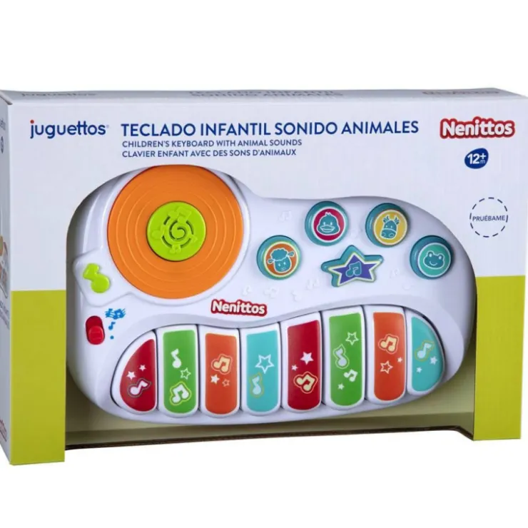 Teclado Infantil con Sonidos de Animales>Nenittos Outlet