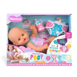 Pop Muñeco con 2 Pañales Reutilizables y Accesorios>Nenuco Discount
