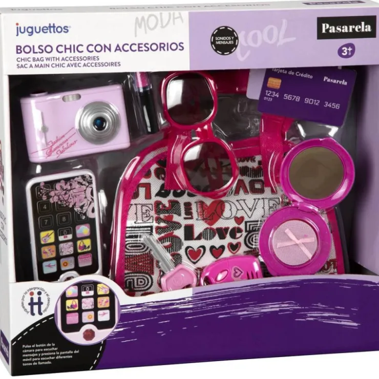 Bolso Chic con Accesorios>Pasarela Hot